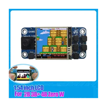 1,54-дюймовый ЖК-дисплей с Сенсорным экраном Мини-игровой консоли для 2B/3B +/4B/W Изображение 2
