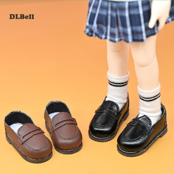 1 пара (обувь для кукол 1/6 bjd) Униформа ручной работы из искусственной кожи для кукол 1/6 BJD и EXO, аксессуары, игрушки Изображение 2