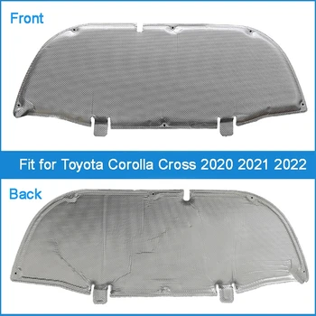 1 шт. Звук и теплоизоляция капота двигателя автомобиля Ватный диск для Toyota Corolla Cross 2020-2022 Изображение 2