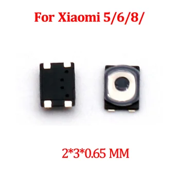 10-100 шт 2*3*0.65 ММ 2x3x0,65 мм для Xiaomi 5/6/8/mix Тактильный кнопочный переключатель Tact 4-контактный микропереключатель SMD для мобильного телефона