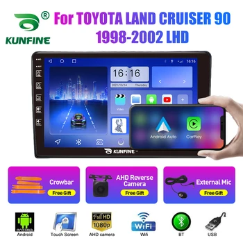 10,33-дюймовое автомобильное радио для TOYOTA LAND CRUISER 90 1998-2002 2Din Android Автомобильная стереосистема DVD GPS Навигационный плеер QLED экран Carplay Изображение 2