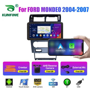 10,33 Дюймовый Автомобильный Радиоприемник Для FORD MONDEO 2004-2007 2Din Android Восьмиядерный Автомобильный Стерео DVD GPS Навигационный Плеер QLED Экран Carplay