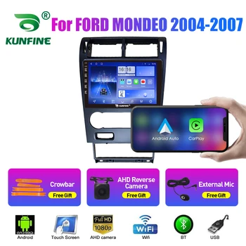 10,33 Дюймовый Автомобильный Радиоприемник Для FORD MONDEO 2004-2007 2Din Android Восьмиядерный Автомобильный Стерео DVD GPS Навигационный Плеер QLED Экран Carplay Изображение 2