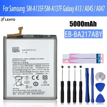 100% Аккумулятор EB-BA217ABY Для Samsung SM-A135F/SM-A137F Galaxy A13/A04S/A047 Phone Bateria