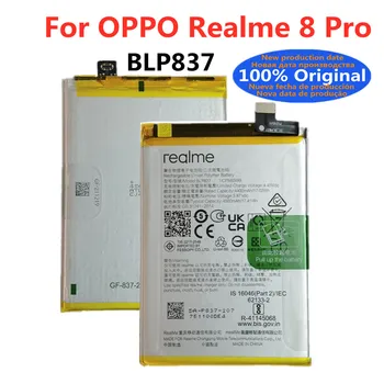100% Оригинальный новый аккумулятор BLP837 емкостью 4500 мАч для аккумуляторов мобильного телефона OPPO Realme 8 Pro 8Pro