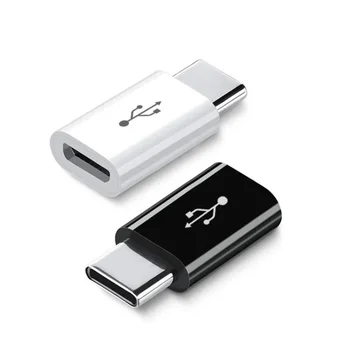 100шт Конвертер USB Type-C в Micro Charging для Xiaomi Redmi Note 11S 10S 9S 8T 9T 10T 7 8 9 10 11 Pro Max USB OTG Адаптер Изображение 2