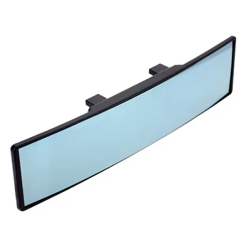 11,8-дюймовое 300-миллиметровое синее покрытие на универсальном панорамном зеркале заднего вида салона автомобиля универсальной посадки