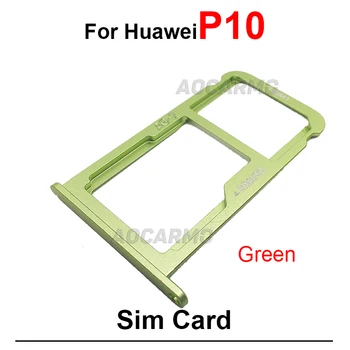 1шт для Huawei P10 Lite P10Lite Запасные части для лотка для SIM-карты Зеленый Розовый Золотой Синий Изображение 2