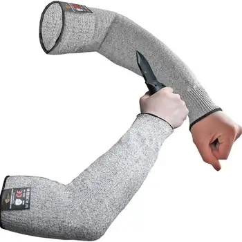 1Шт Защитная накладка для рукава с защитой от проколов, устойчивая к порезам, HPPE уровня 5, защитные перчатки для рукава с защитой от порезов, защитные перчатки для рукава