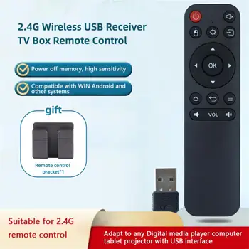 2.4 G USB Беспроводной приемник дистанционного управления TV Box BLE 5.0 Android Smart TV Box и беспроводная бытовая электроника для ПК/ТВ