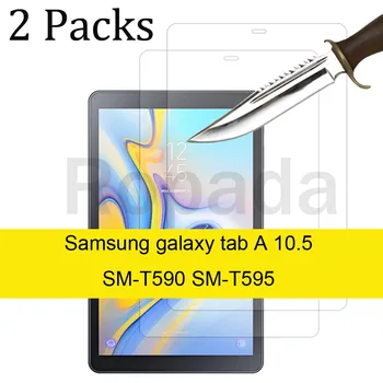 2 шт. стекло для Samsung Galaxy Tab A 10.5 SM-T590 SM-T595 Защитная пленка из закаленного стекла с защитой от царапин