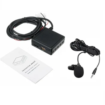 2021 Горячий Для RCD510 RCD210 RNS310 RNS300 RNS315 Модуль Bluetooth 5,0 Радио AUX Приемник Кабель-Адаптер AUX Bluetooth Музыка + Микрофон