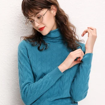 2023 Новый женский свитер из кашемировых переплетений, женский свитер свободного кроя, осенне-зимние пуловеры, женский свитер