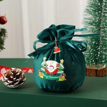 2023 Пакет для сахара, сумка для яблок, портативный пакет для фруктов в канун Рождества, пакет для конфет, упаковочный пакет Изображение 2