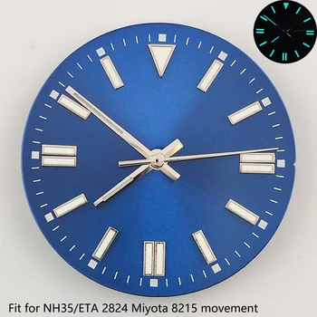 28,5 мм настраиваемый циферблат с логотипом NH35 циферблат подходит для NH35 ETA2824 miyota8285 механизм аксессуары для часов Корпус NH35 в сборе Изображение 2