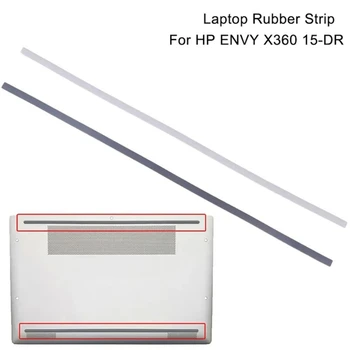 2шт Резиновая Прокладка Для Ног Нижней Крышки Ноутбука Для HP X360 15-DR, X360 15-DS Нескользящие Накладки На Бампер Изображение 2
