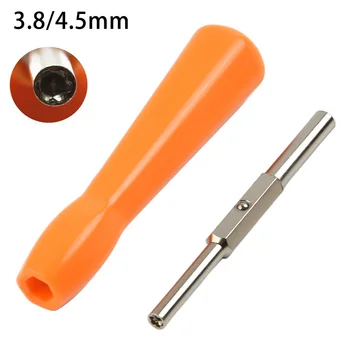 3,8 мм/4,5 мм Защитная Отвертка Ручной Инструмент Для Ремонта Оранжевый Gamebit Для SFC MD N64 Универсальный Измельчитель Отверток Инструменты Для Ремонта