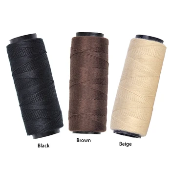 3 рулона нитей для плетения париков, швейные нитки для наращивания волос, 8 штук, швейная игла, ручная швейная нитка для волос, СДЕЛАЙ САМ Изображение 2