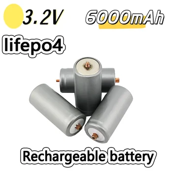 32650 Аккумуляторная батарея Lifepo4 емкостью 6000 мАч 3,2 В Профессиональная литий железо фосфатная аккумуляторная батарея с винтом