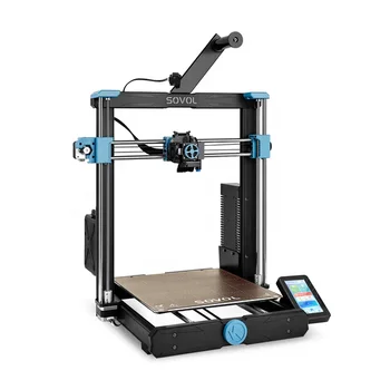 3D-принтер Sovol SV06 Plus FDM с объемом сборки 300 * 300 * 340 мм, высокой скоростью 180 мм / с для 3D-принтера FDM Изображение 2