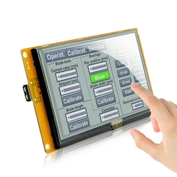 4,3-10,1-дюймовый Интеллектуальный Модуль Сенсорного экрана HMI Serial TFT LCD с Программным Обеспечением для проектирования Графического интерфейса + процессор Cortex A8 частотой 1 ГГц для Arduino