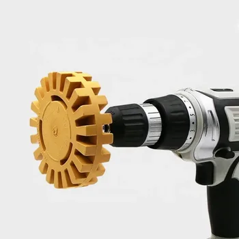 4-дюймовое 20 мм/25 мм автоматическое резиновое колесо-ластик для удаления наклеек Колесо-ластик