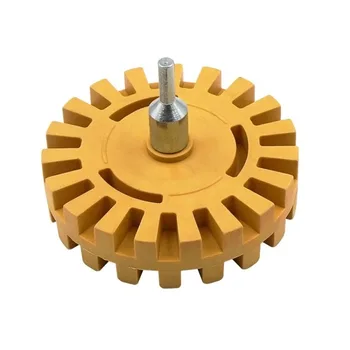 4-дюймовое 20 мм/25 мм автоматическое резиновое колесо-ластик для удаления наклеек Колесо-ластик Изображение 2