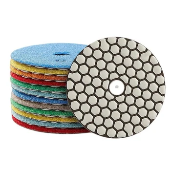4-дюймовый алмазный диск Dremel для сухой полировки, металлический режущий диск, Гибкая полирующая смола Sandi, абразивы для гладкой полировки Изображение 2