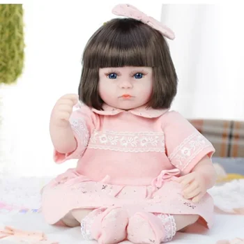 42 СМ Reborn Baby Doll Спящая Кукла-Сопровождающий Реалистичный Мягкий Малыш Возрожденные Куклы для Девочек Подарок на День Рождения Подарки Детские Игрушки