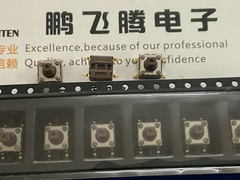 5 шт./лот Тайваньский сенсорный выключатель Yuanda DIP DTSM-644NVRJ 6*6*7.3 накладная кнопка с квадратной головкой длиной 4 фута с позолоченными ножками Изображение 2