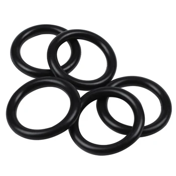 5 штук резинового уплотнительного кольца 35 мм x 5 мм, уплотнительная шайба, черный
