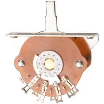 5X 3-позиционных рычажных переключателей звукоснимателя для замены переключателя электрогитары Изображение 2