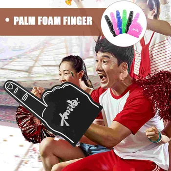 6 Шт Eva Ладонь Пластиковые Перчатки Рука Средний Палец Пена для Спортивных Мероприятий Изображение 2