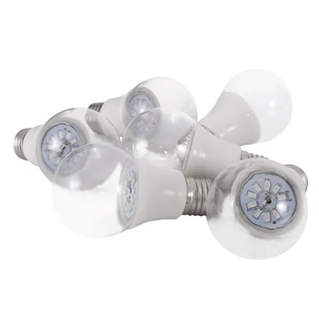6шт RZWD144 E27 5W Plant Light LED Smart Lamp AC100-265V Электрическая лампочка