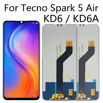 7,0 ЖК-Дисплей Для Tecno Spark 5 AIR KD6 ЖК-дисплей С Сенсорным Экраном Дигитайзер В Сборе Замена Для Spark5 AIR KD6A ЖК-дисплей