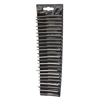 77HC 24шт гитарных накладок 2,7 мм, 24 лады, набор накладок из нержавеющей стали для гитары Изображение 2