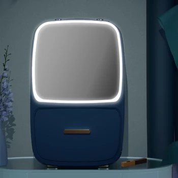 8-литровый небольшой портативный косметический холодильник для макияжа beauty mini refrigerator Изображение 2