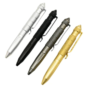 8 шт. Многофункциональная тактическая ручка высококачественная алюминиевая противоскользящая портативная ручка для самообороны стальной стеклобой инструмент для выживания