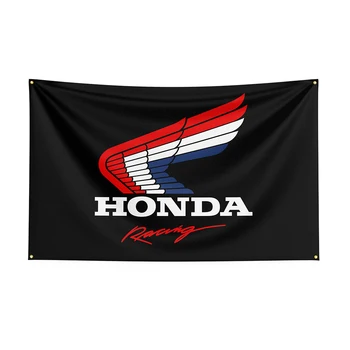 90x150 см Флаг Hondas Из Полиэстера С Принтом Raclng Автомобильный Баннер Для Декора 1