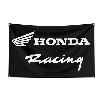 90x150 см Флаг Hondas Из Полиэстера С Принтом Raclng Автомобильный Баннер Для Декора 1 Изображение 2