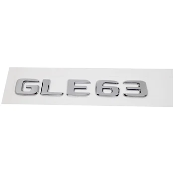 ABS Пластик GLE63 GLE300 Задний багажник Логотип Значок Эмблема Наклейка для Mercedes Benz G Class 167 автомобильные аксессуары Изображение 2