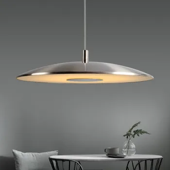 Aisilan Kitchen Nordic fashion простой светодиодный подвесной светильник для столовой алюминиевый подвесной светильник для кабинета Изображение 2