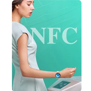 Amoled Экран Беспроводная зарядка Напоминание сообщений NFC мониторинг сна Искусственный интеллект Голосовой вызов Bluetooth Смарт-часы FT3 PRO Изображение 2
