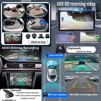 Android 13 Автомобильный Радиоприемник 4G GPS Для Toyota Corolla Auris 2013-2016 Навигация беспроводной Carplay Аудио Стерео Мультимедиа Авто Изображение 2