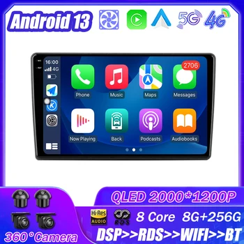 Android 13 Для Kia Ceed ED 2006-2012 Автомобильный Радио Мультимедийный Плеер Навигация Стерео GPS Авто Головное Устройство Без 2Din DSP 5G WIFI 4G