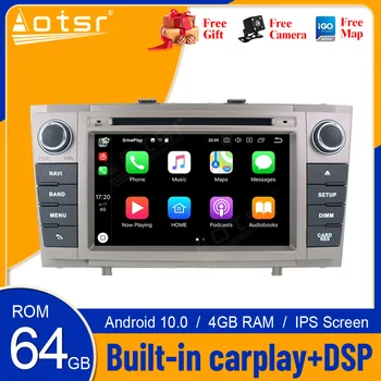 Android Экран GPS для Toyota Avensis 2009 2010 2011 2012 2013 2014 2015 2016 T27 Радио Аудио Стерео Мультимедийный плеер Головное устройство
