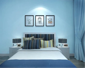 beibehang Современные шелковые классические нетканые однотонные 3D обои papel de parede спальня гостиная ТВ фон высококачественные обои