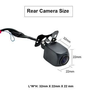 Bluavido 4 Pin HD камера заднего вида ночного видения для Android 8.1 DVR автомобильная камера с кабелем длиной 6 метров 0.1 Люкс задняя камера водонепроницаемая Изображение 2