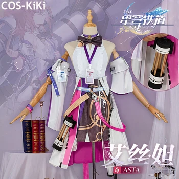 COS-KiKi Honkai: Игровой костюм Star Rail Asta, Костюм для Косплея, Элегантная Прекрасная Униформа для вечеринки в честь Хэллоуина, Наряд для Ролевых игр, Женский XS-3XL