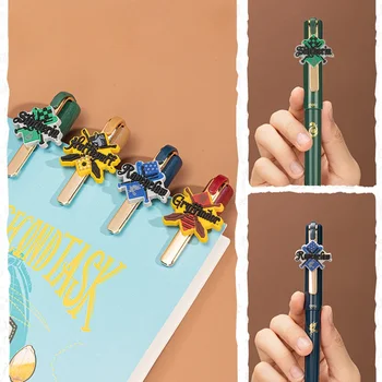 DELIes Deli Taza Harry Fountain Potter Pen Practice EF Sharp 1 ручка + 4 пакетика чернил, школьные канцелярские принадлежности, подарок для детей Изображение 2